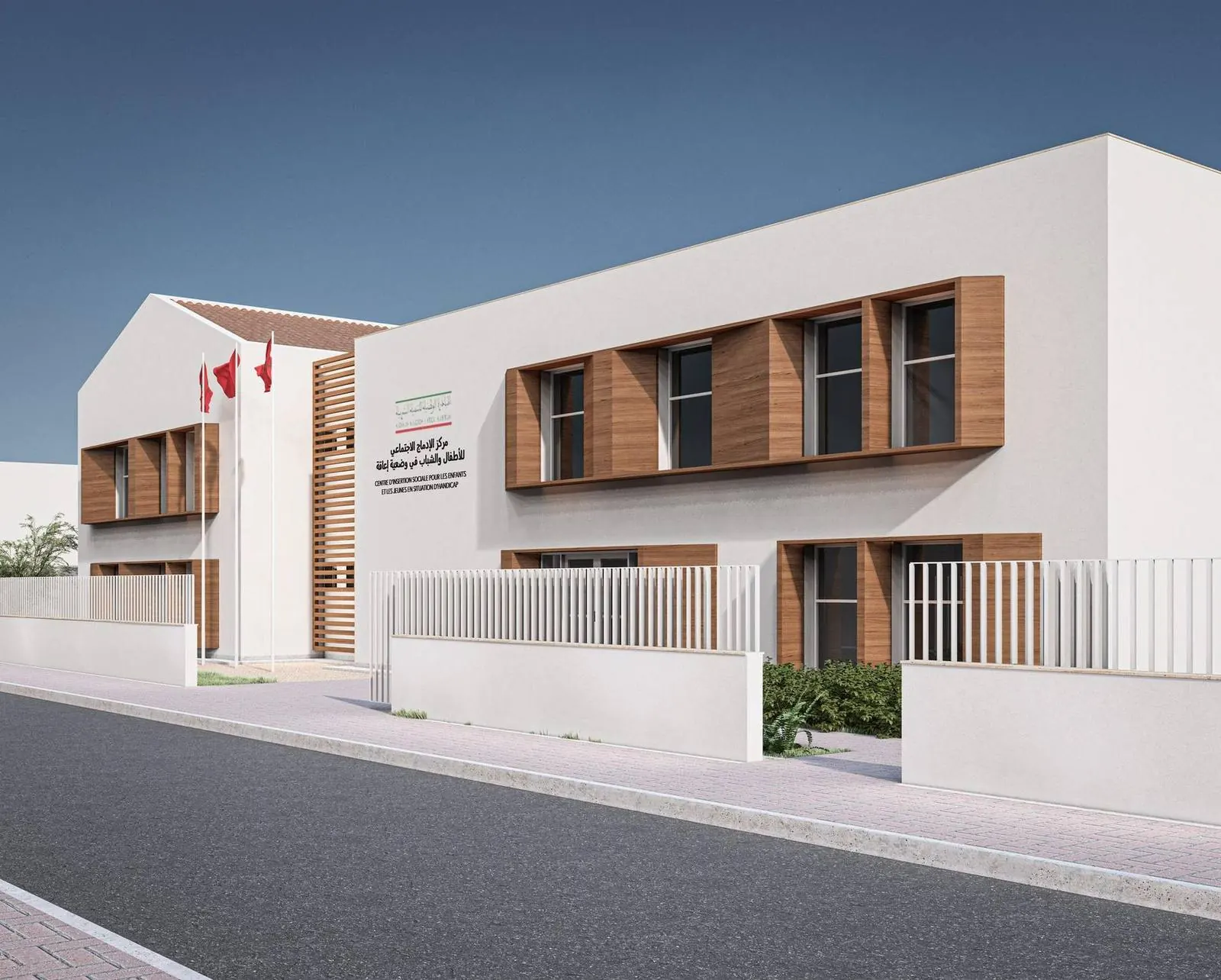 Centro de inserción social de Jebha — Jebha, Chauen, vista 1