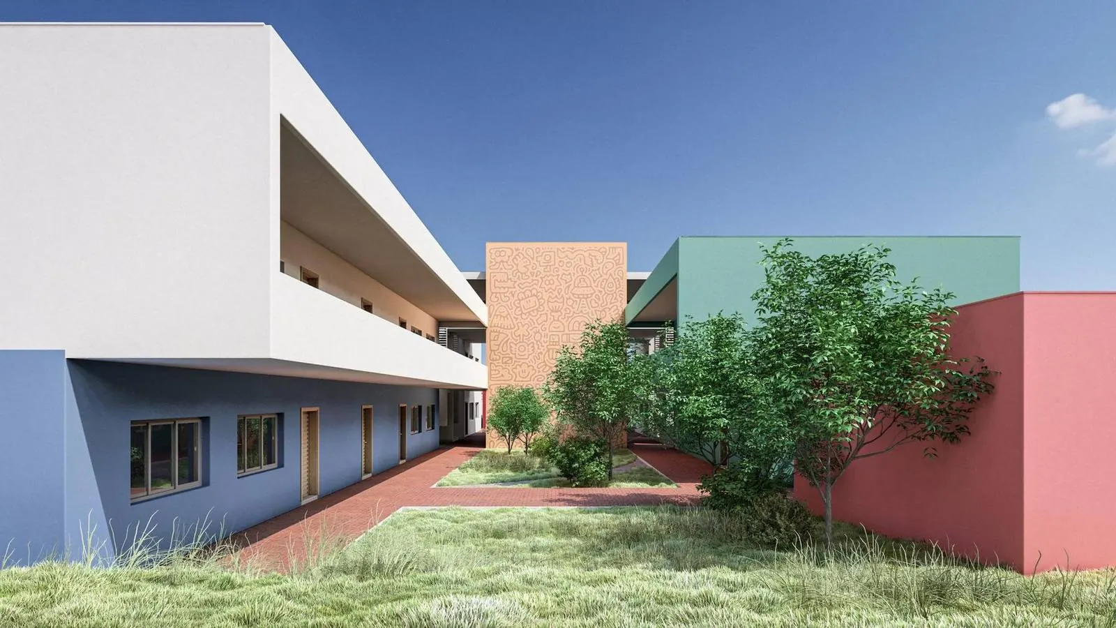 Collège Nassa'im Al-Khayr — Sidi Taibi, Kénitra, vue 1