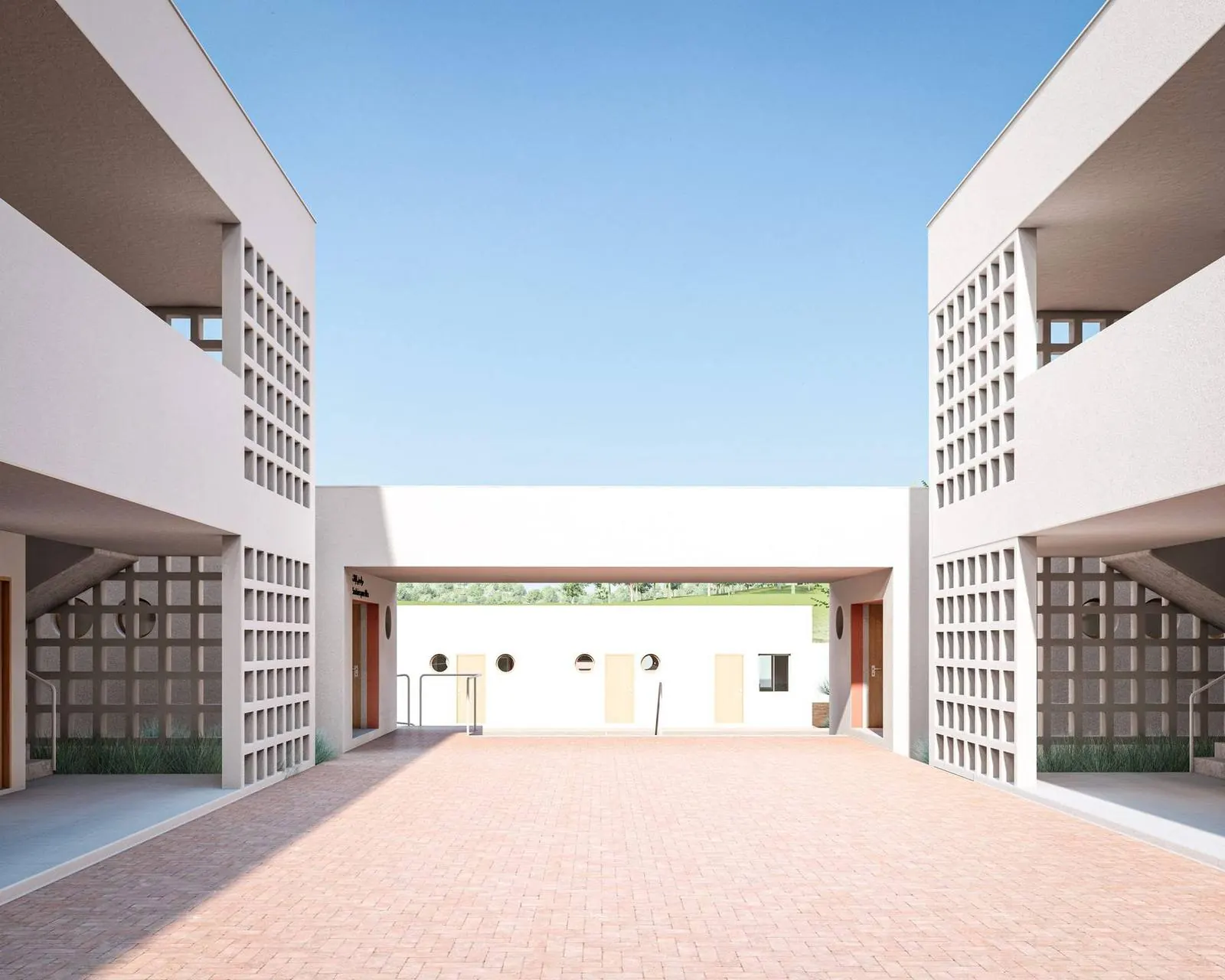 Colegio Tamouda — Tamouda, Tetuán, vista 2