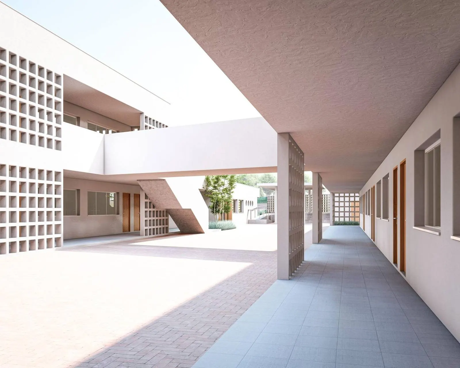 Colegio Tamouda — Tamouda, Tetuán, vista 5