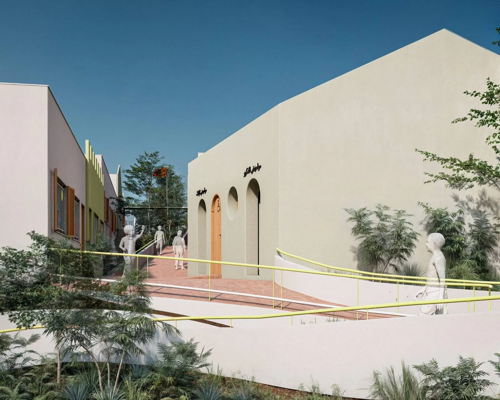 École primaire et préscolaire de Bni Makada — Bni Makada, Tanger, vue 4