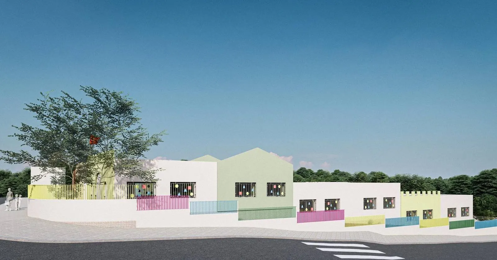 École primaire et préscolaire de Bni Makada — Bni Makada, Tanger, vue 5