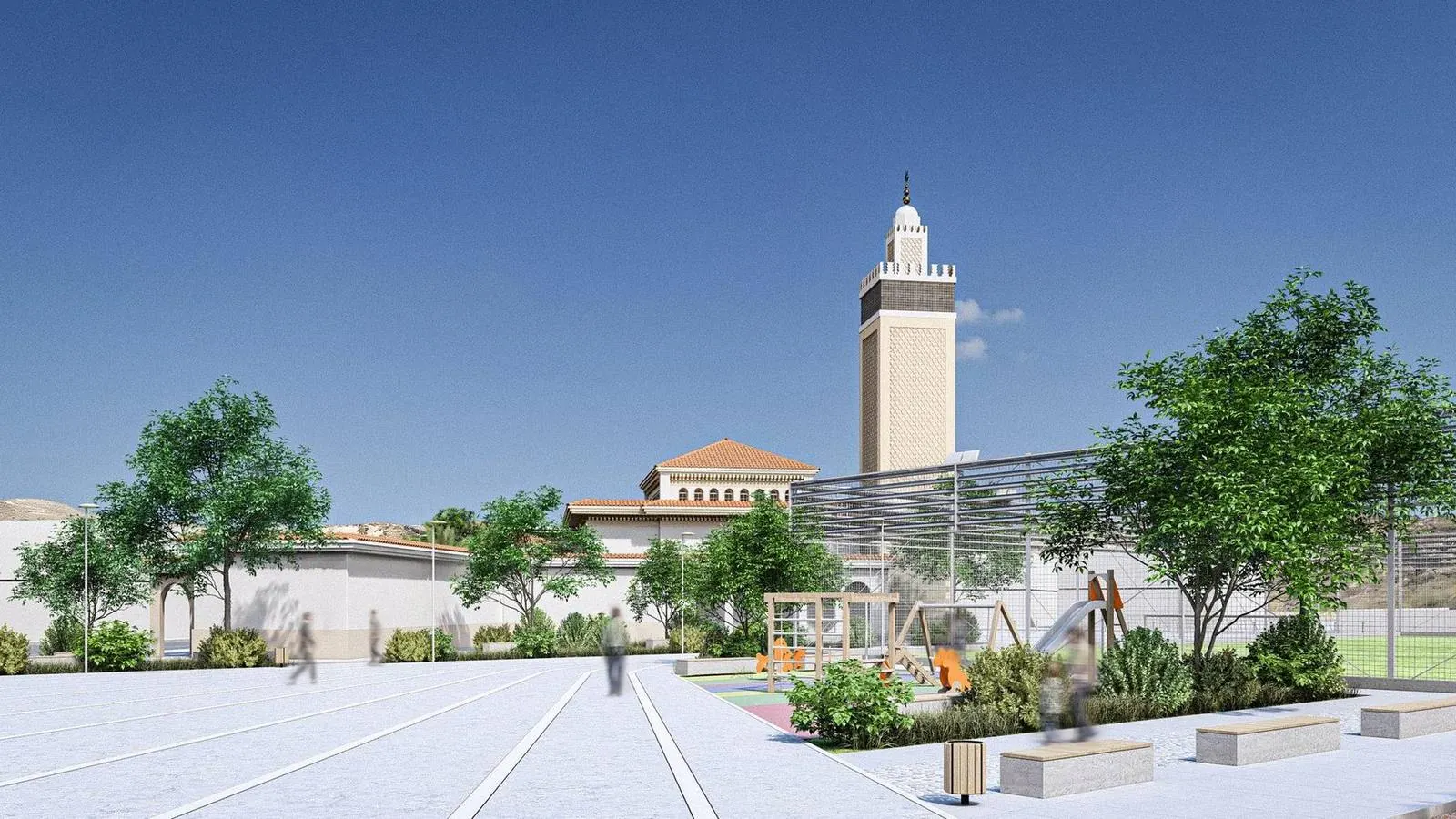 مسجد وساحة مركز تغرامت — تغرامت، الفحص أنجرة, منظر 3