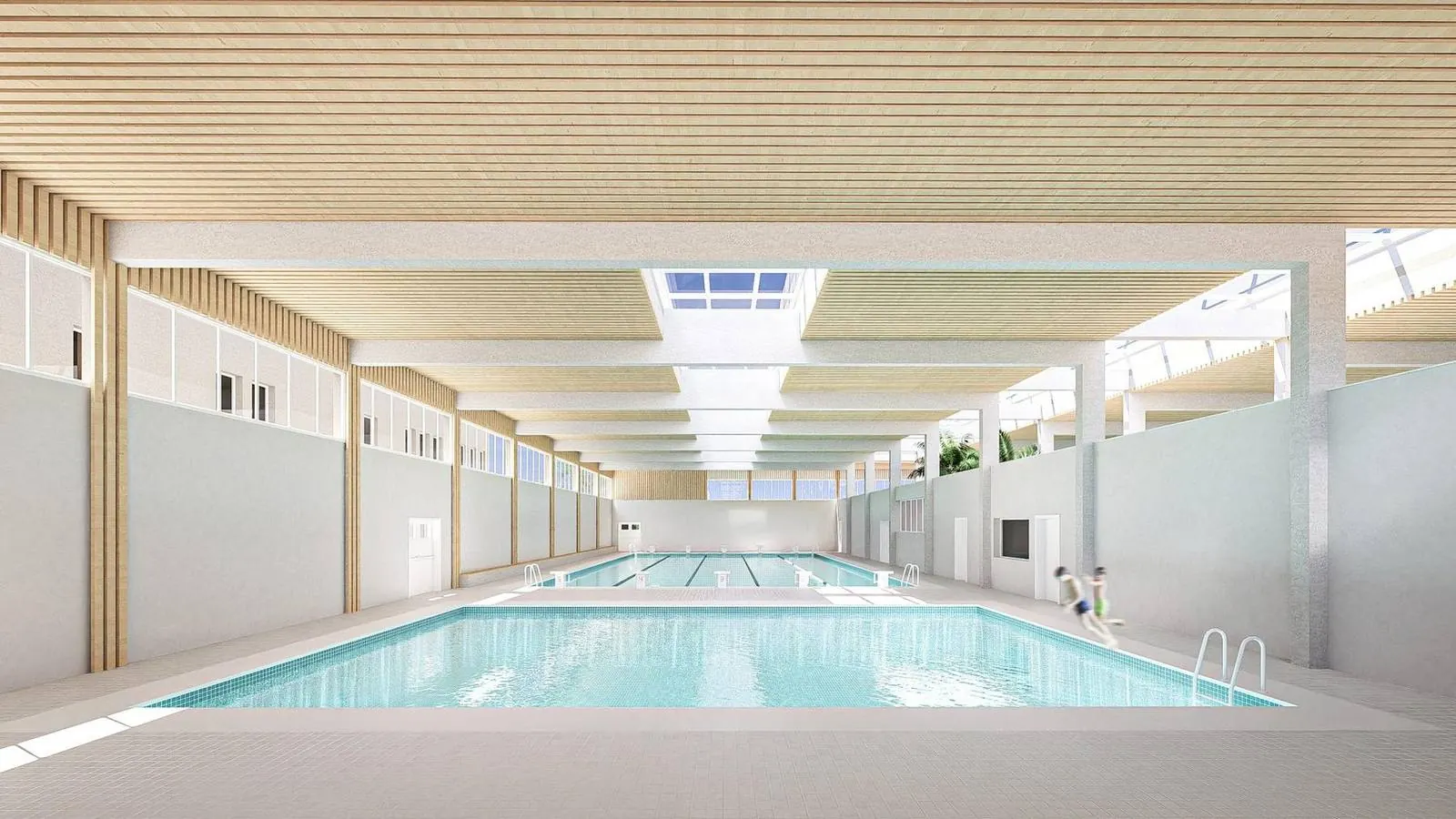 Piscine municipale de Galaz — Galaz, vue 1