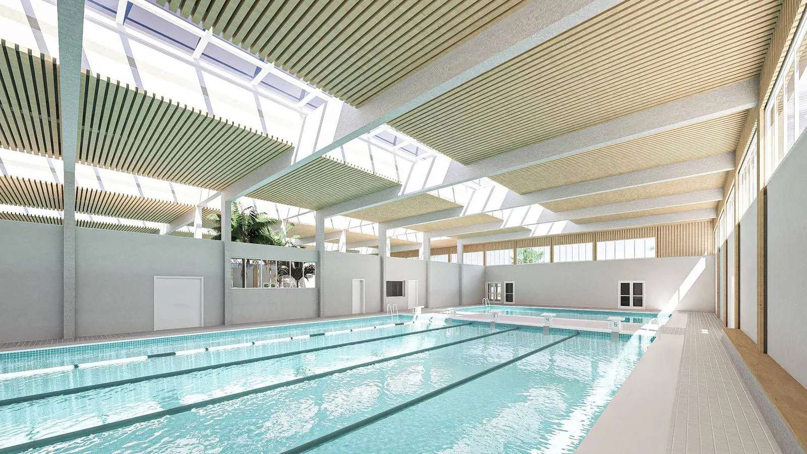 Piscine municipale de Galaz — Galaz, vue 2